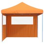 Tienda de fiesta plegable Pop-Up 2 paredes laterales naranja de vidaXL, Carpas y cenadores - Ref: Foro24-4004922, Precio: 144...