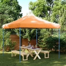 Tienda de fiesta plegable Pop-Up naranja 292x292x315 cm de vidaXL, Carpas y cenadores - Ref: Foro24-4004915, Precio: 122,85 €...
