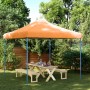 Tienda de fiesta plegable Pop-Up naranja 292x292x315 cm de vidaXL, Carpas y cenadores - Ref: Foro24-4004915, Precio: 125,92 €...