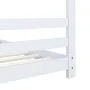 Solid white pine wood children's bed frame 90x200 cm by vidaXL, Cribs and beds for children - Ref: Foro24-289612, Price: 139,...