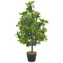 Planta artificial árbol de laurel con macetero 90 cm verde de vidaXL, Flora artificial - Ref: Foro24-280178, Precio: 57,89 €,...