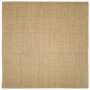 Alfombra de sisal para rascador 100x100 cm de vidaXL, Accesorios de muebles para gatos - Ref: Foro24-3203421, Precio: 68,34 €...