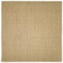 Alfombra de sisal para rascador 100x100 cm de vidaXL, Accesorios de muebles para gatos - Ref: Foro24-3203421, Precio: 67,03 €...