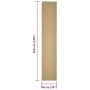 Alfombra de sisal para rascador 66x350 cm de vidaXL, Accesorios de muebles para gatos - Ref: Foro24-3203414, Precio: 99,43 €,...