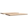 Tablero de mesa rectangular 2 uds madera de pino 70x35x2,5 cm de vidaXL, Tableros para mesas - Ref: Foro24-847426, Precio: 39...