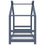 Children's bed frame solid gray pine wood 70x140 cm by vidaXL, Cribs and beds for children - Ref: Foro24-289613, Price: 113,9...