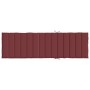 Cojín para tumbona tela rojo tinto melange 200x50x4 cm de vidaXL, Cojines para sillas y sofás - Ref: Foro24-4002507, Precio: ...