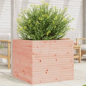 Jardinera madera maciza de abeto Douglas 80x80x68,5 cm de vidaXL, Maceteros y jardineras - Ref: Foro24-3282482, Precio: 232,3...