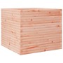 Jardinera madera maciza de abeto Douglas 80x80x68,5 cm de vidaXL, Maceteros y jardineras - Ref: Foro24-3282482, Precio: 235,3...