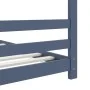 Children's bed frame solid gray pine wood 70x140 cm by vidaXL, Cribs and beds for children - Ref: Foro24-289613, Price: 113,9...