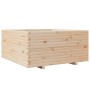 Jardinera madera maciza de pino 100x100x49,5 cm de vidaXL, Maceteros y jardineras - Ref: Foro24-3282539, Precio: 224,81 €, De...