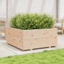 Jardinera madera maciza de pino 100x100x49,5 cm de vidaXL, Maceteros y jardineras - Ref: Foro24-3282539, Precio: 224,81 €, De...