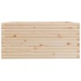 Jardinera madera maciza de pino 100x100x49,5 cm de vidaXL, Maceteros y jardineras - Ref: Foro24-3282539, Precio: 224,81 €, De...