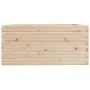 Jardinera madera maciza de pino 100x100x49,5 cm de vidaXL, Maceteros y jardineras - Ref: Foro24-3282539, Precio: 221,99 €, De...