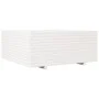 Jardinera madera maciza de pino blanco 110x110x49,5 cm de vidaXL, Maceteros y jardineras - Ref: Foro24-3282545, Precio: 293,3...