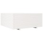 Jardinera madera maciza de pino blanco 110x110x49,5 cm de vidaXL, Maceteros y jardineras - Ref: Foro24-3282545, Precio: 297,1...