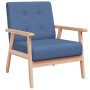 Sillón de tela azul en Sillones | Comprar online en Foru.es