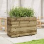 Jardinera madera de pino impregnada 110x40x72 cm de vidaXL, Maceteros y jardineras - Ref: Foro24-3282643, Precio: 248,57 €, D...