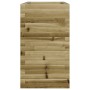 Jardinera madera de pino impregnada 110x40x72 cm de vidaXL, Maceteros y jardineras - Ref: Foro24-3282643, Precio: 248,57 €, D...
