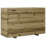 Jardinera madera de pino impregnada 110x40x72 cm de vidaXL, Maceteros y jardineras - Ref: Foro24-3282643, Precio: 248,57 €, D...