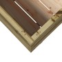 Jardinera madera de pino impregnada 110x40x72 cm de vidaXL, Maceteros y jardineras - Ref: Foro24-3282643, Precio: 248,57 €, D...
