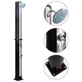 Ducha solar de jardín con alcachofa y grifo 40 L de vidaXL, Accesorios para piscinas y spa - Ref: Foro24-92391, Precio: 210,0...