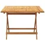 Set de comedor de jardín 5 piezas ratán PE madera maciza gris de vidaXL, Conjuntos de jardín - Ref: Foro24-3281779, Precio: 2...