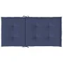 Cojines para silla con respaldo bajo 4 uds tela azul marino de vidaXL, Cojines para sillas y sofás - Ref: Foro24-378681, Prec...