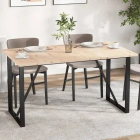 Tablero de mesa rectangular 3 uds madera de pino 80x47x2,5 cm de vidaXL, Tableros para mesas - Ref: Foro24-847433, Precio: 77...