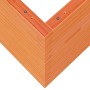 Jardinera madera maciza de pino marrón cera 80x80x68,5 cm de vidaXL, Maceteros y jardineras - Ref: Foro24-3282481, Precio: 26...
