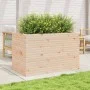 Jardinera madera maciza de pino 110x60x68,5 cm de vidaXL, Maceteros y jardineras - Ref: Foro24-3282504, Precio: 233,87 €, Des...