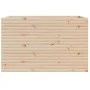 Jardinera madera maciza de pino 110x60x68,5 cm de vidaXL, Maceteros y jardineras - Ref: Foro24-3282504, Precio: 233,87 €, Des...