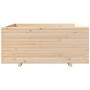 Jardinera madera maciza de pino 110x110x49,5 cm de vidaXL, Maceteros y jardineras - Ref: Foro24-3282544, Precio: 248,21 €, De...