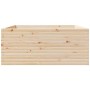 Jardinera madera maciza de pino 110x110x49,5 cm de vidaXL, Maceteros y jardineras - Ref: Foro24-3282544, Precio: 248,21 €, De...