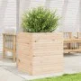 Jardinera de madera maciza de pino 60x60x68,5 cm de vidaXL, Maceteros y jardineras - Ref: Foro24-3282469, Precio: 167,80 €, D...