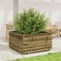 Jardinera madera de pino impregnada 90x90x49,5 cm de vidaXL, Maceteros y jardineras - Ref: Foro24-3282538, Precio: 211,71 €, ...