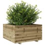 Jardinera madera de pino impregnada 90x90x49,5 cm de vidaXL, Maceteros y jardineras - Ref: Foro24-3282538, Precio: 214,90 €, ...