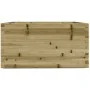 Jardinera madera de pino impregnada 90x90x49,5 cm de vidaXL, Maceteros y jardineras - Ref: Foro24-3282538, Precio: 211,71 €, ...