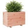 Jardinera madera maciza de abeto Douglas 70x40x49,5 cm de vidaXL, Maceteros y jardineras - Ref: Foro24-3282552, Precio: 128,6...