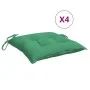 Cojines para palets 4 unidades tela Oxford verde 50x50x7 cm de vidaXL, Cojines para sillas y sofás - Ref: Foro24-361523, Prec...