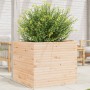 Jardinera de madera maciza de pino 80x80x68,5 cm de vidaXL, Maceteros y jardineras - Ref: Foro24-3282479, Precio: 222,30 €, D...