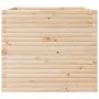 Jardinera de madera maciza de pino 80x80x68,5 cm de vidaXL, Maceteros y jardineras - Ref: Foro24-3282479, Precio: 219,02 €, D...