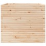 Jardinera de madera maciza de pino 80x80x68,5 cm de vidaXL, Maceteros y jardineras - Ref: Foro24-3282479, Precio: 222,30 €, D...