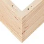 Jardinera de madera maciza de pino 80x80x68,5 cm de vidaXL, Maceteros y jardineras - Ref: Foro24-3282479, Precio: 219,02 €, D...