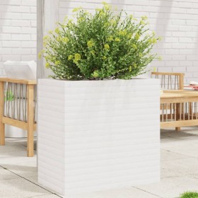 Jardinera madera maciza de pino blanco 70x40x68,5 cm de vidaXL, Maceteros y jardineras - Ref: Foro24-3282485, Precio: 188,14 ...