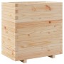 Jardinera madera maciza de pino 70x40x72,5 cm de vidaXL, Maceteros y jardineras - Ref: Foro24-3282589, Precio: 170,46 €, Desc...