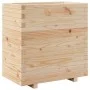 Jardinera madera maciza de pino 70x40x72,5 cm de vidaXL, Maceteros y jardineras - Ref: Foro24-3282589, Precio: 168,14 €, Desc...