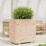 Jardinera madera maciza de pino 70x40x72,5 cm de vidaXL, Maceteros y jardineras - Ref: Foro24-3282589, Precio: 168,14 €, Desc...