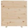Jardinera madera maciza de pino 70x40x72,5 cm de vidaXL, Maceteros y jardineras - Ref: Foro24-3282589, Precio: 168,14 €, Desc...