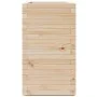 Jardinera madera maciza de pino 70x40x72,5 cm de vidaXL, Maceteros y jardineras - Ref: Foro24-3282589, Precio: 168,14 €, Desc...